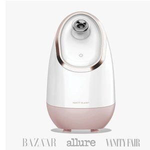 Vanity Planet Facial Steamer - White & Rose Gold